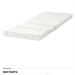 Busunge extendable children's bed with mattress