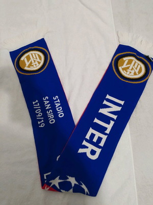 Inter-Slavia Praha 2019/20 souvenir football scarf like new