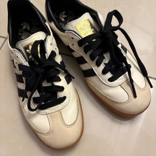 Adidas Sampa 38 New White Athletic Shoes