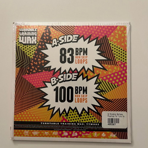 DJ Ritchie Ruftone Practice Yo! Cuts Vol. 1&2 Remixed White Vinyl Edition like new