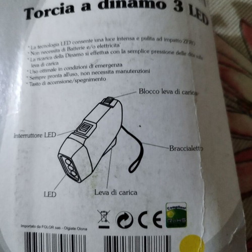 Led flashlight new