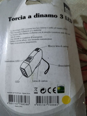 Led flashlight new