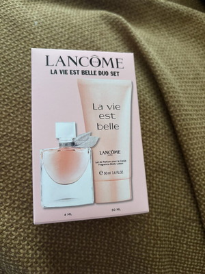 Lancome La Vie Est Belle Duo Set new, miniature 4ml and 50ml lotion