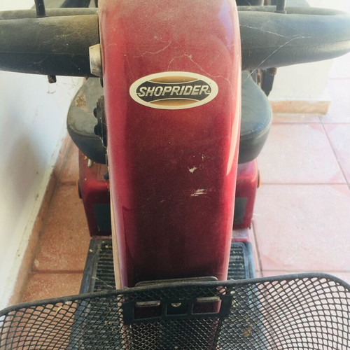 ShopRider ηλεκτρικό αναπηρικό αμαξίδιο μεταχειρισμένο, χρειάζεται αντικατάσταση μπαταριών