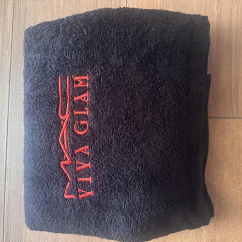 Mac Cosmetics Viva Glam Beach Towel new, 100% cotton