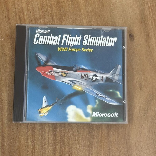 Microsoft Combat Flight Simulator WWII Europe Series PC game used