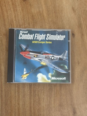 Microsoft Combat Flight Simulator WWII Europe Series PC game used