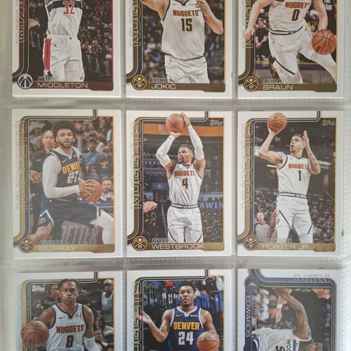 Topps NBA 2025-26 Base Set Complete Collection