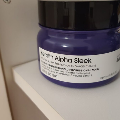 L'Oréal Professionel Keratin Alpha Sleek set with Moroccanoil treatment new