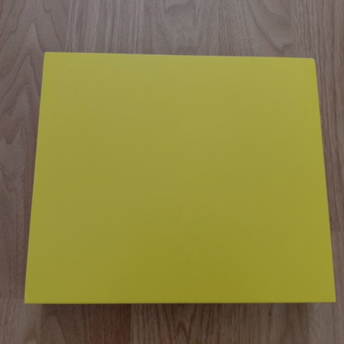 Ikea Lack shelf like new, yellow 30×26×5 cm