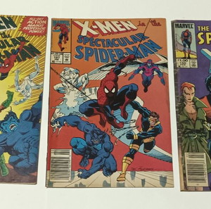 X-Men Spider Man  Marvel Comics 3 Τεύχη #