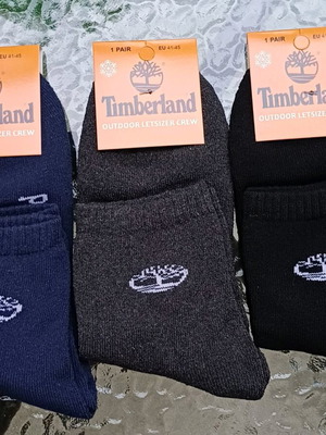 Men's THERMO socks new, 3 pairs, size 41-45, high, cotton blend