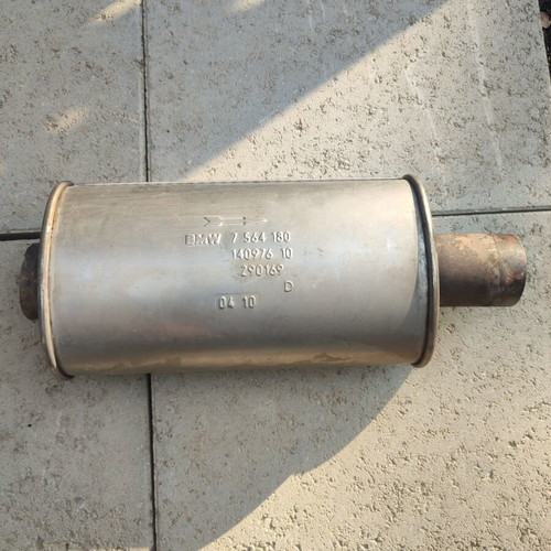 Bmw Resonator Exhaust Used Straight Through OEM Stock Muffler N43