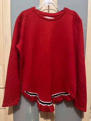 Sfera casual blouse like new, red, size S