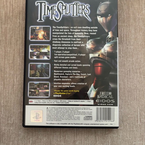 Timesplitters PlayStation 2 used English version