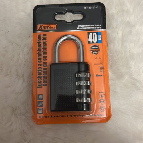 Lock with numbers new