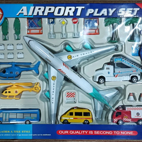 Vintage 90s Airport Play Set new