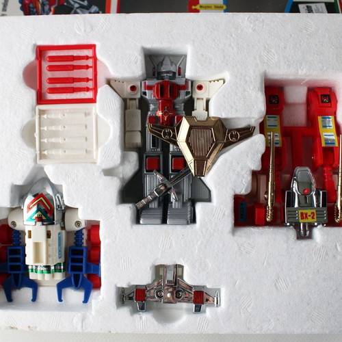Vintage 80's Deluxe Chogokin Transformers United Megatank Robot new