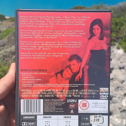 Cruel Intentions DVD μεταχειρισμένο, με υπότιτλους
