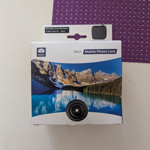 Sirui 18-WA2 wide angle lens for smartphone like new