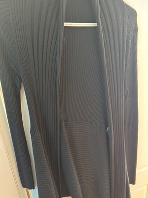 Asymmetric women's cardigan used, black, size S/M