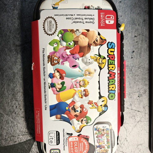 Nacon Super Mario Switch case new