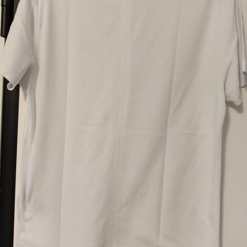 Tommy Jeans men's white regular fit t-shirt, size Small