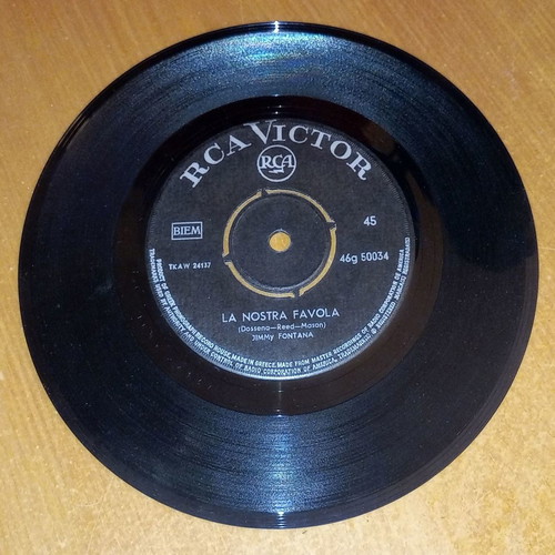 Jimmy Fontana 1 45 RPM record used, Pop