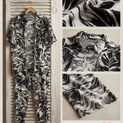 Abercrombie & Fitch casual set black and white, new