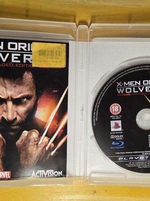 X-Men Origins Wolverine PlayStation 4 game