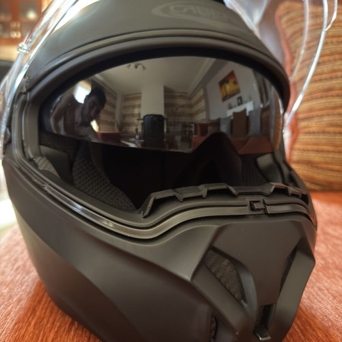 Caberg Duke Evo helmet like new, size Small, black matt, flip up
