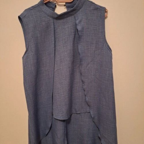 Shein blue summer blouse, size M