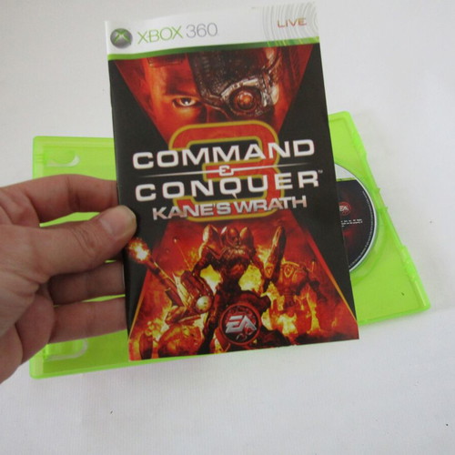 Xbox 360 Command & Conquer Kane's Wrath like new, with manual