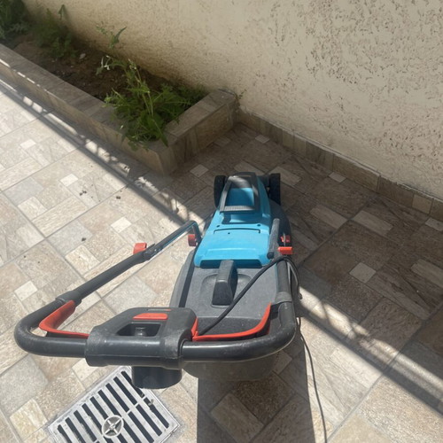 Gardena PowerMax 32E Electric Lawn Mower used, 1200 W, 32 cm cut width