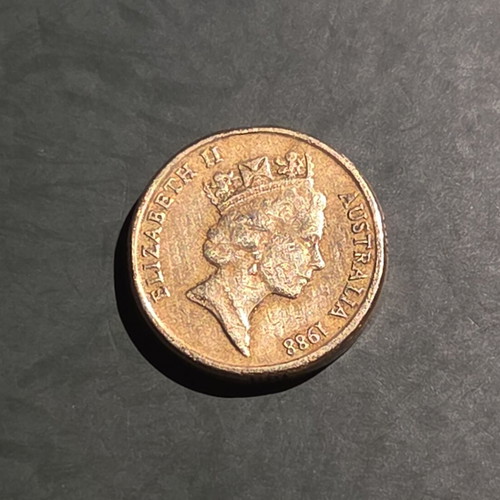 Australian 2 dollars coin 1988