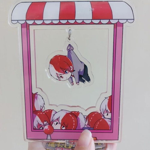 Shoto Todoroki Anime acrylic stand used - My Hero Academia