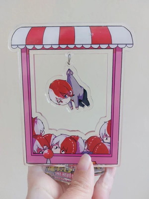 Shoto Todoroki Anime acrylic stand used - My Hero Academia