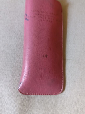 Vintage γυαλιά ηλίου Cat-Eye δεκαετίας 1950-60 με στρασάκια και δερμάτινη θήκη μεταχειρισμένα