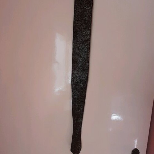 Women's belt like new, 55 cm length, black with gold tone