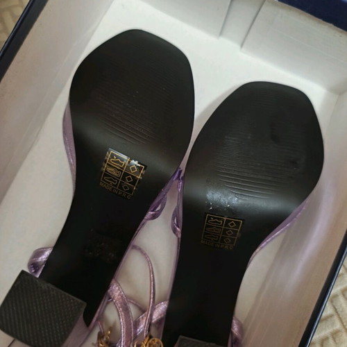 Envie Shoes women's platform sandals size 38, pink purple
