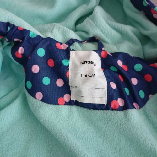 Sinsay Thin Jacket for Girl 116 cm Like New