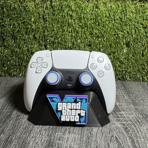 PS5 DualSense Controller Stand GTA VI 3D Printed