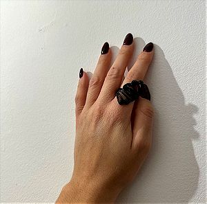 Δαχτυλίδι μαύρο