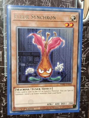 Fleur Synchron card like new with Ultra Pro protective sleeve