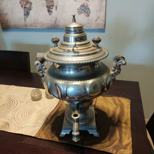Samovar used, genuine Russian