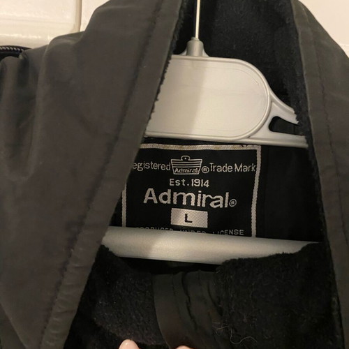 Admiral jacket black like new, size L for everyday or snow
