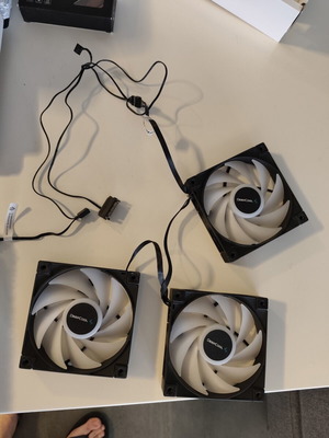 DeepCool FC120 ARGB 120mm σετ ανεμιστήρων σαν καινούργιο, 3 τεμάχια