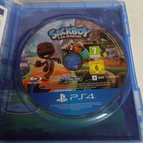 Sackboy A Big Adventure PS4 used, Greek version