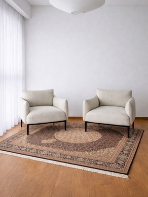 Handmade wool rug like new 2x1.50
