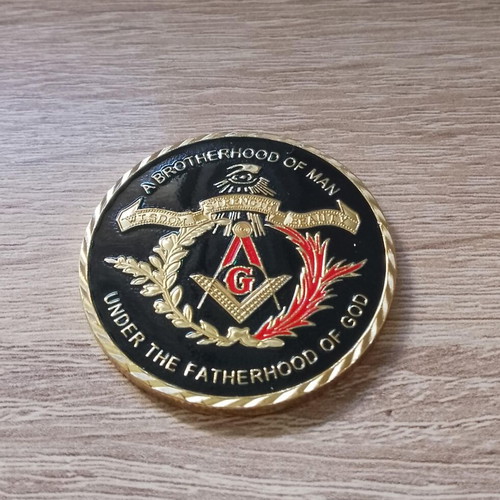 Masonic commemorative medal 2020 like new, freemasons